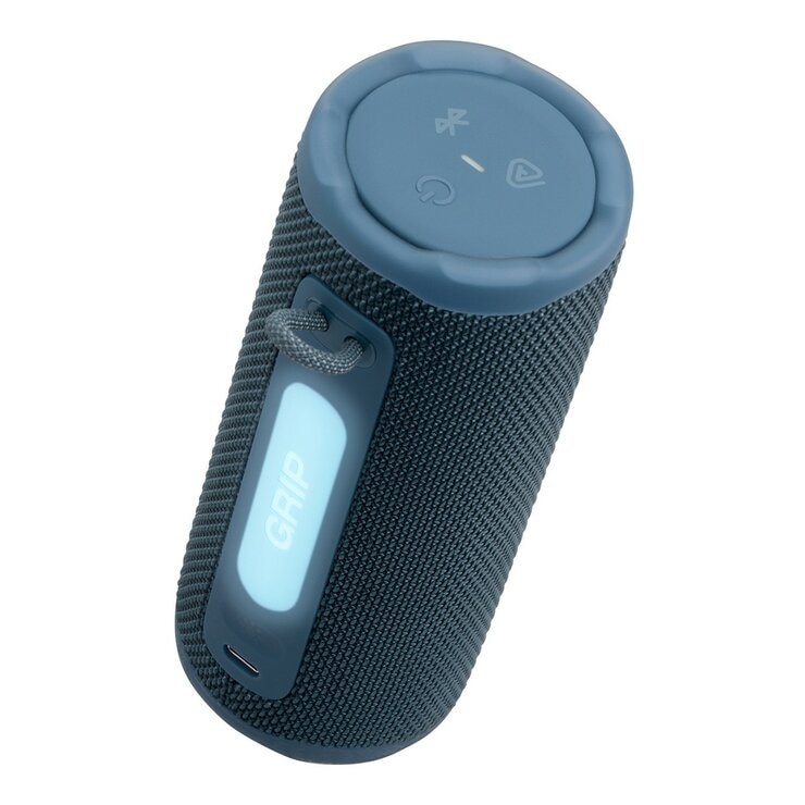JBL Grip 可攜式防水燈光藍牙喇叭 藍色