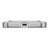 MAGEASY Bright M 不發黃軍規磁吸透明殼 iPhone 17 Pro Max(珊瑚磁圈) + 鏡頭保護貼Lenz(午夜) + Vetro 9H 鋼化玻璃保護膜