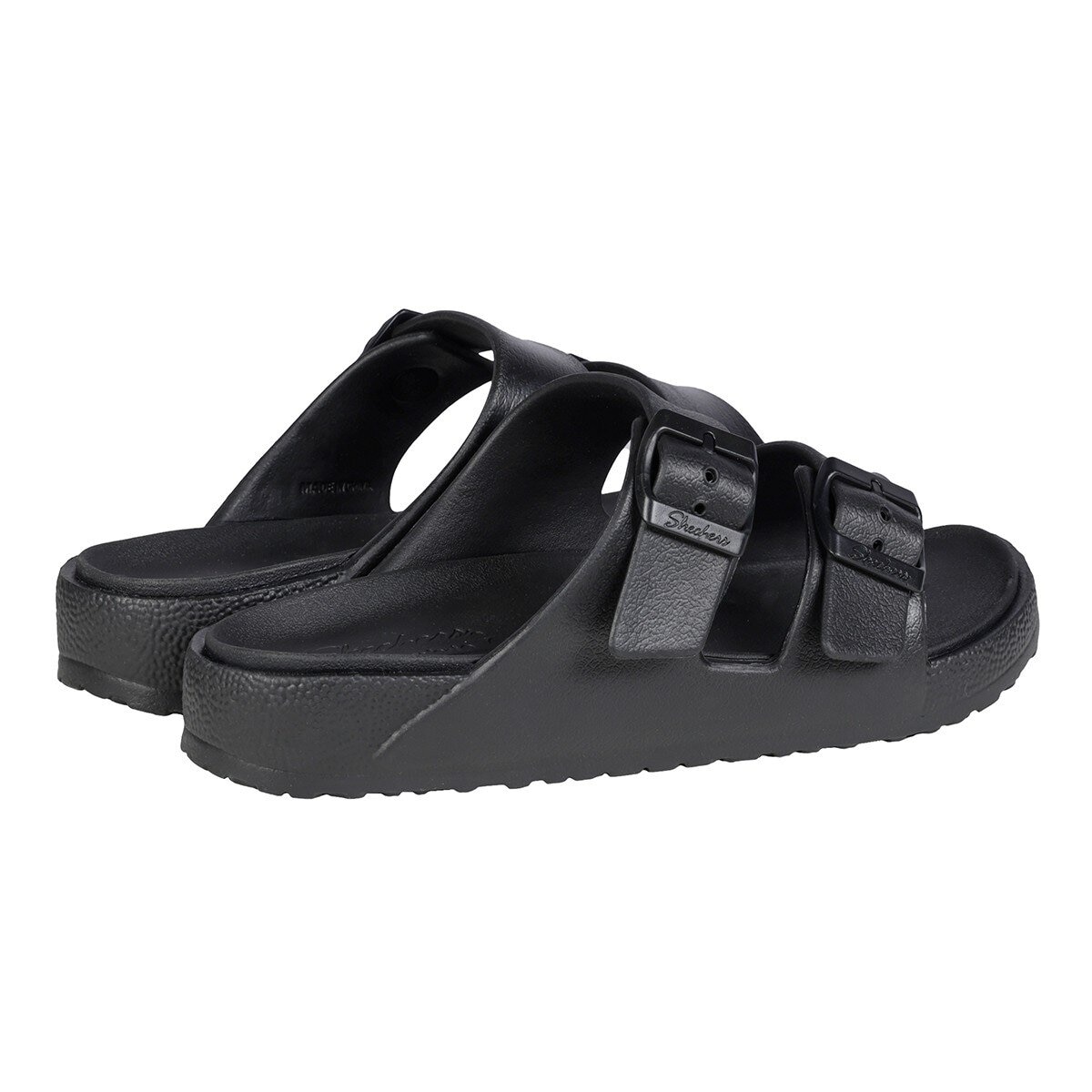 Skechers 女拖鞋 黑色 US 10