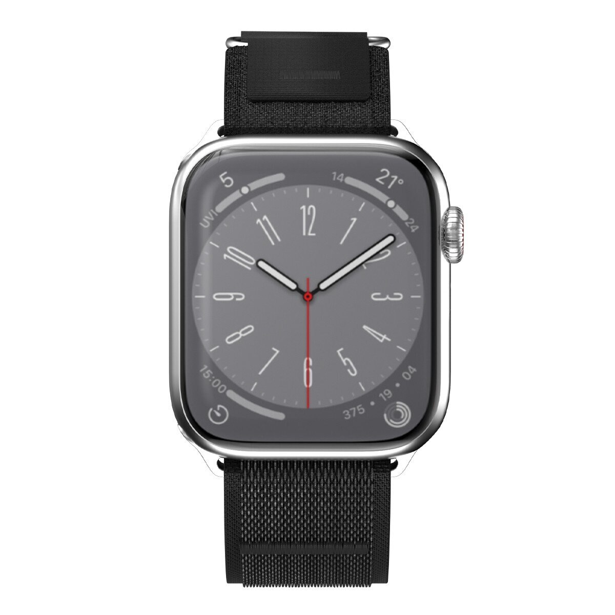 SwitchEasy Flex 彈性越野錶帶 44-49 mm 黑色