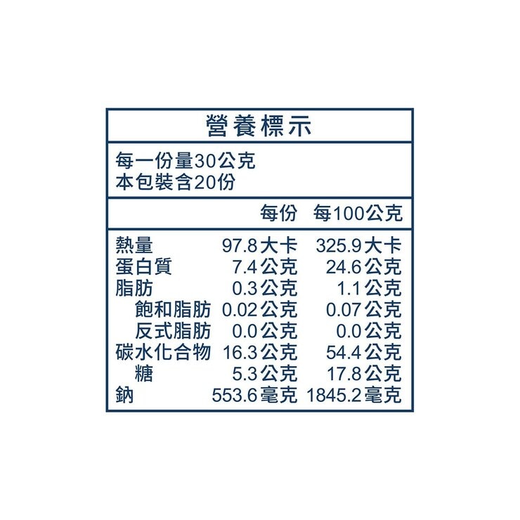 北海 鱈魚香絲 青花椒辣味 600公克 X 8包