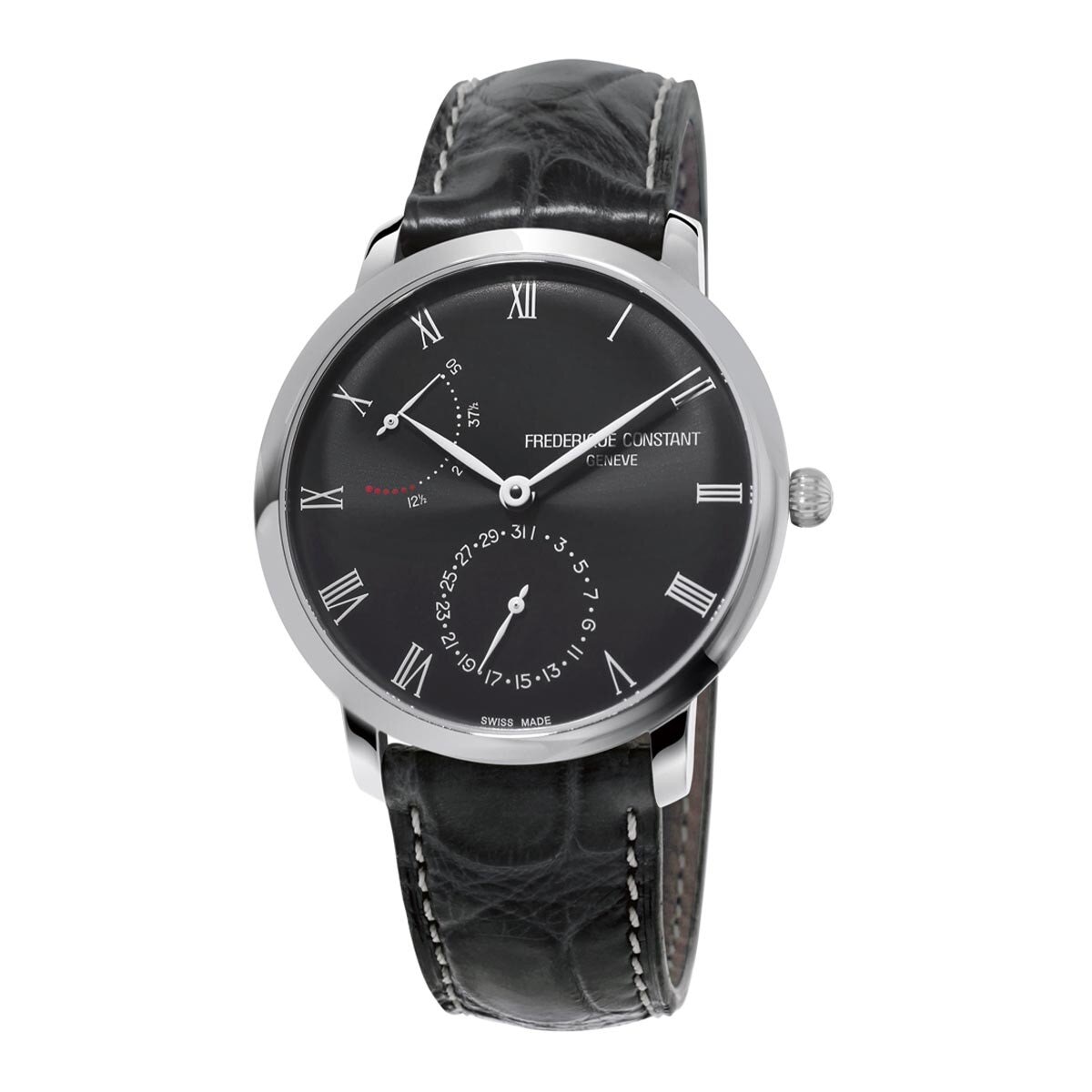 Frederique Constant Slimline Power Reserve Manufacture系列 男錶 FC-723GR3S6