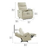 Gilman Creek 牛皮電動躺椅