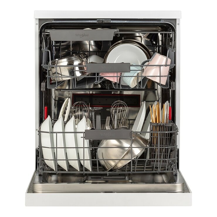 惠而浦 60公分獨立式洗碗機 WDFS2R4PWETW