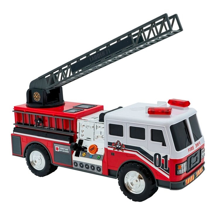 緊急救援機動玩具車 消防車 / 3歲以上