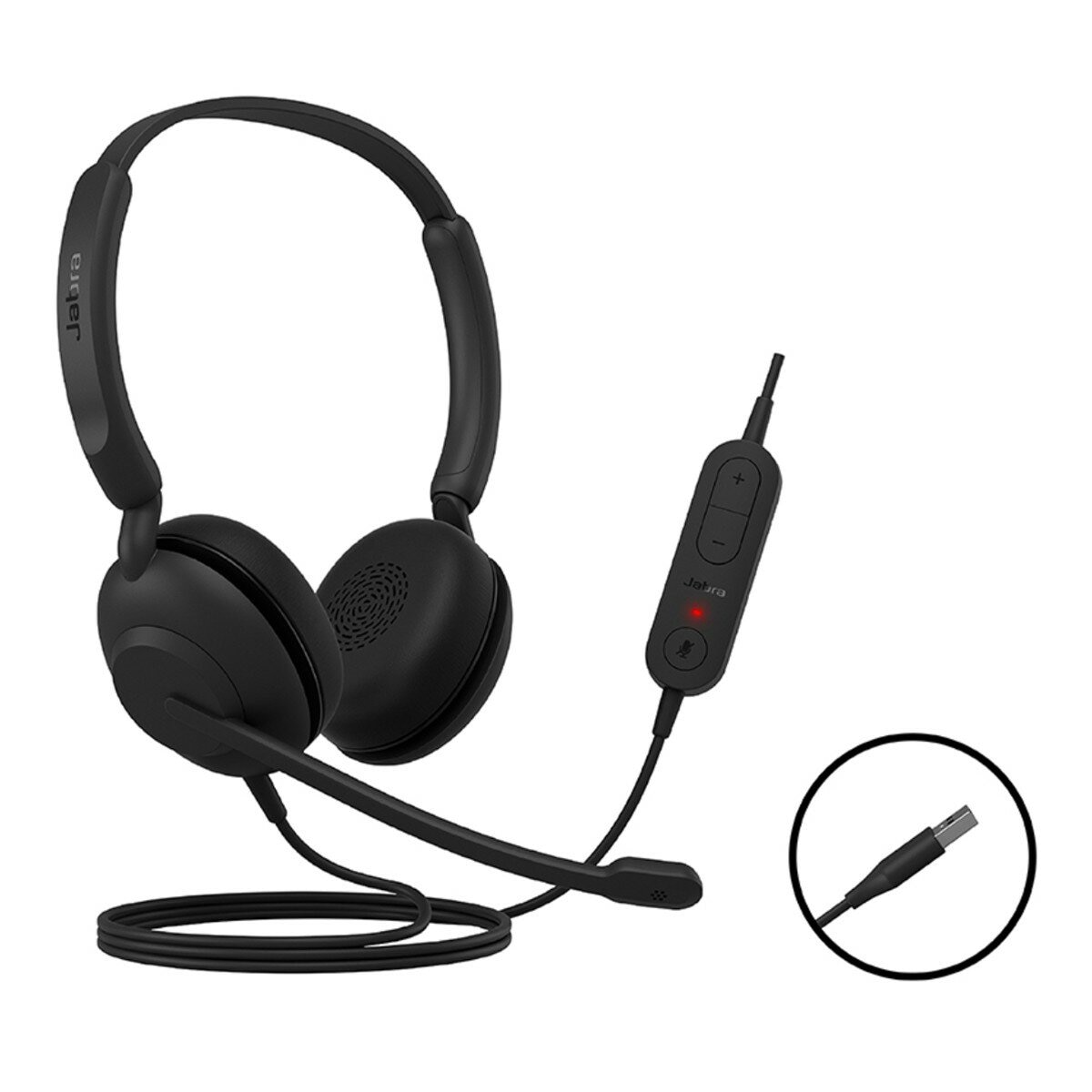 Jabra Evolve 10 頭戴式 USB 有線耳機麥克風 32入組