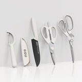 OOU 廚房多功能刀具套組含刀套 5件組