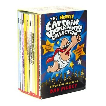 兒童故事套書 (外文書) Captain Underpants 兒童故事套書 (外文書) Captain Underpants