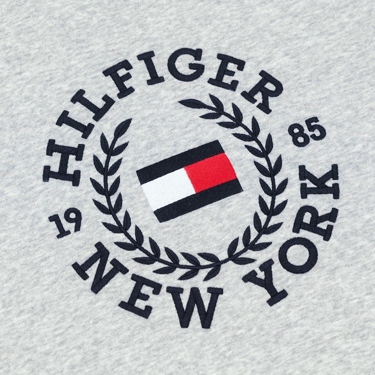 Tommy Hilfiger 男長袖圓領上衣 灰
