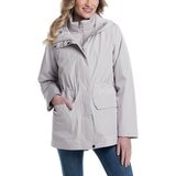 Weather Roof 女三合一防風連帽外套 灰