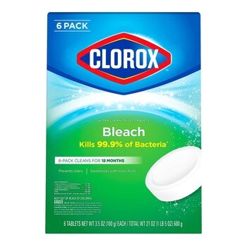 Clorox 高樂氏 馬桶漂白清潔錠 100公克 X 6入