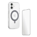 MONOCOZZI ESSENTIALS 磁吸360旋轉支架不發黃透明防摔保護殼(相機按鍵)+2.5D滿版高透耐保護貼組合 iPhone 17 系列 MONOCOZZI ESSENTIALS 磁吸360旋轉支架不發黃透明防摔保護殼(相機按鍵)+2.5D滿版高透耐保護貼組合 iPhone 17 系列