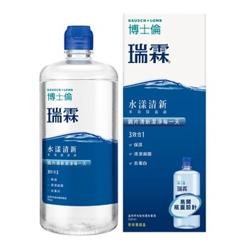 博士倫 瑞霖水漾清新多效保養液 1500毫升 (500毫升 X 3瓶)