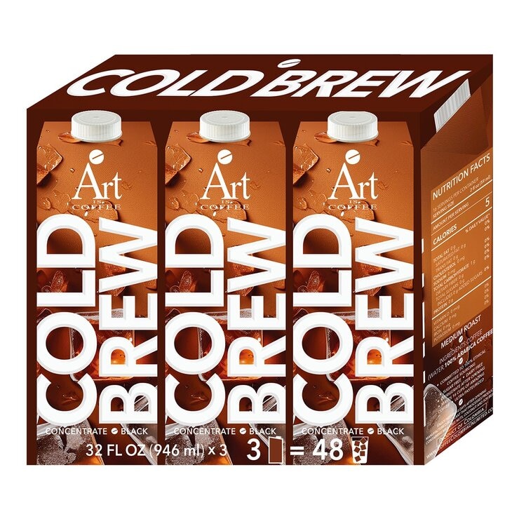 Art Is Coffee 藝杯冷萃濃咖啡 946 毫升 X 3入