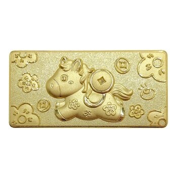 馬年 黃金條塊 999.9純金 10公克