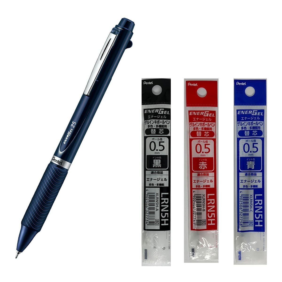 Pentel 極速三用筆 + 10芯