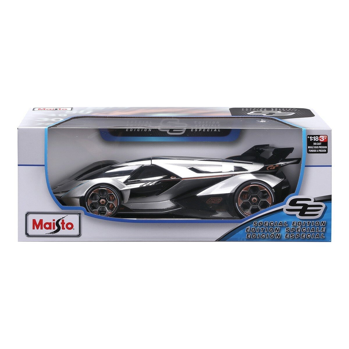 Maisto 1:18 收藏模型車 Lamborghini Lambo V12 Vision Gran Turismo Maisto 1:18 收藏模型車 Lamborghini Lambo V12 Vision Gran Turismo