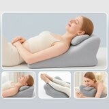 Essential Comfort 涼感記憶棉多用倚靠枕 62.5公分 X 33.7公分 X 21公分