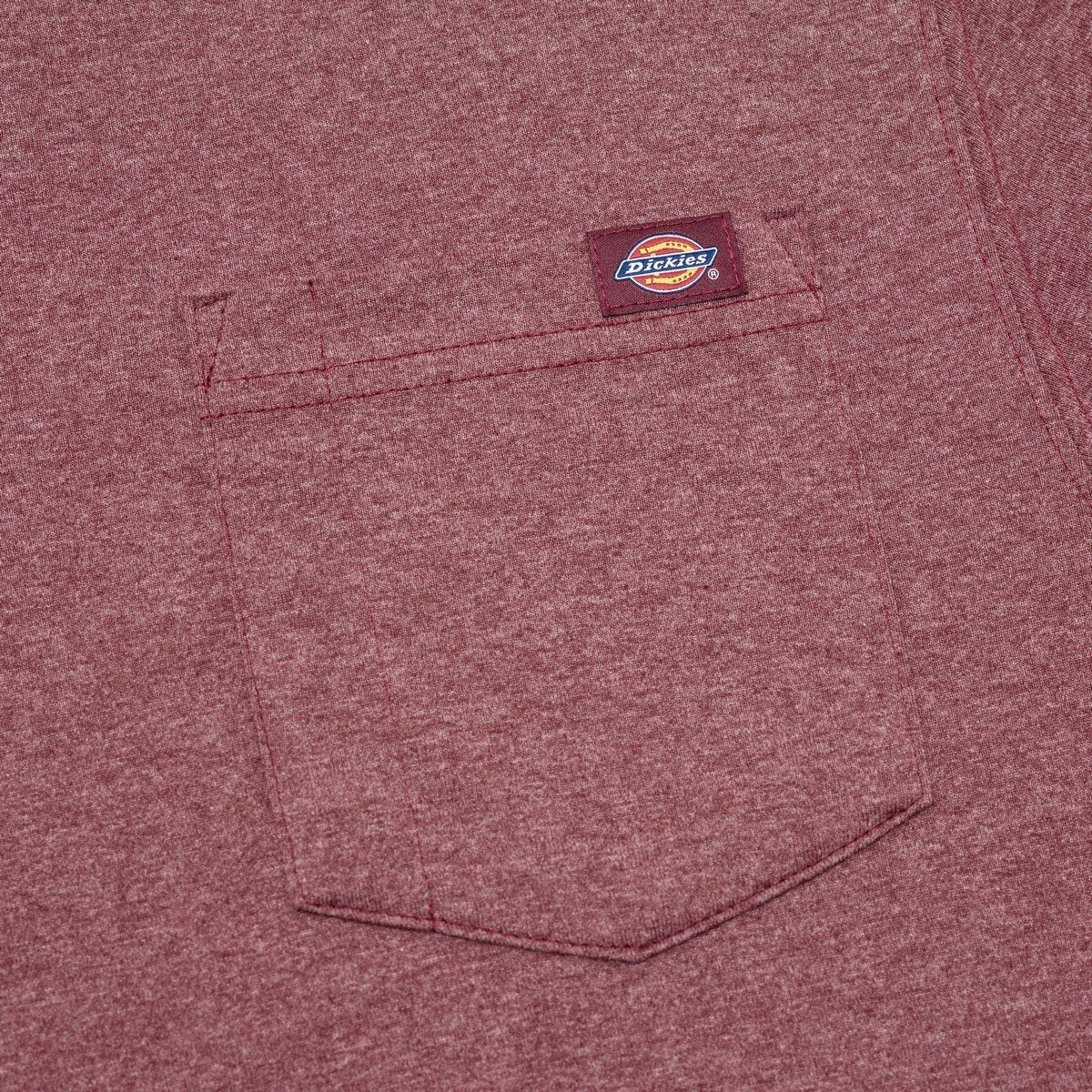 Dickies 男厚磅長袖上衣 紅