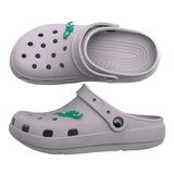 母子鱷魚 兩穿洞洞鞋 紫