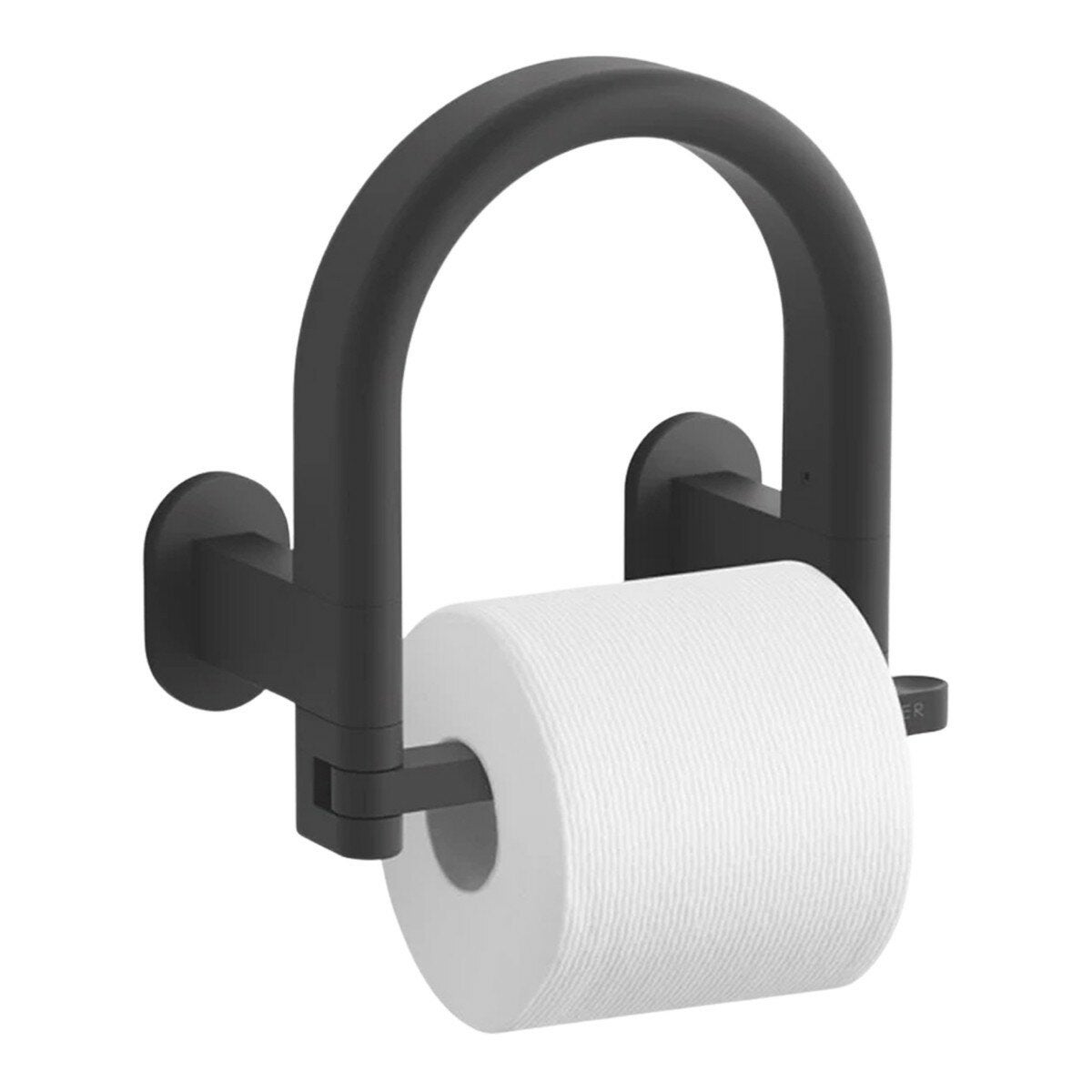 Kohler Belay 衛生紙架 帶扶手 霧黑