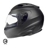 M2R 騎乘機車用全罩式防護頭盔 M-3 消光黑