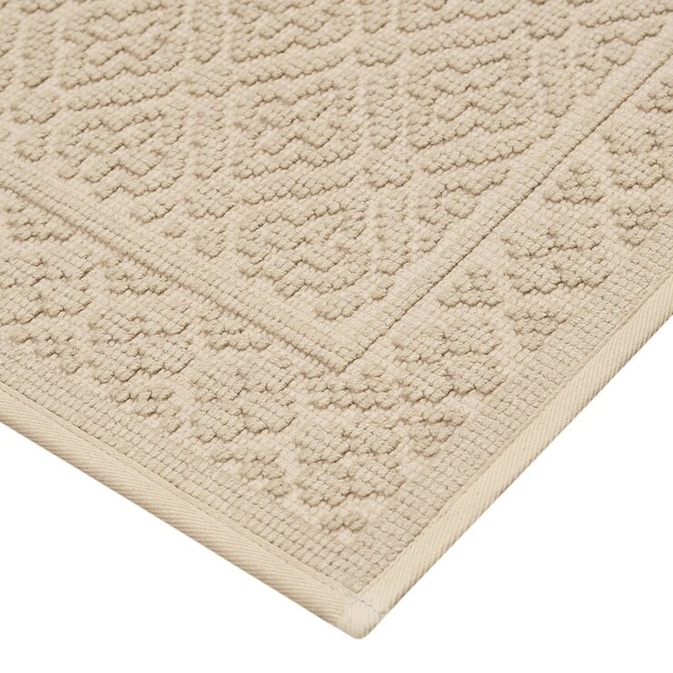 Riviera Home 純棉浴室地墊 2入組 40 X 60 公分 褐 Riviera Home 純棉浴室地墊 2入組 40 X 60 公分 褐