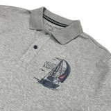 Nautica 男短袖Polo衫 灰 Nautica 男短袖Polo衫 灰