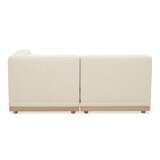 Aiden & Ivy 布面模塊沙發三件組