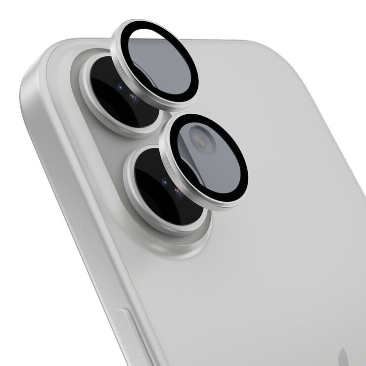 MAGEASY Bright M 不發黃軍規磁吸透明殼 iPhone 17 (白磁圈) + 鏡頭保護貼Lenz(銀色) + Vetro 9H 鋼化玻璃保護膜