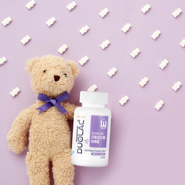 Duolac Kids Probiotic Chewable Tablet 100 Tablets