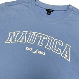 Nautica 女圓領短袖Logo上衣 藍 Nautica 女圓領短袖Logo上衣 藍