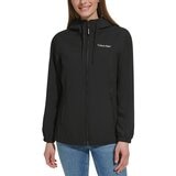 Calvin Klein 女防風連帽外套 黑