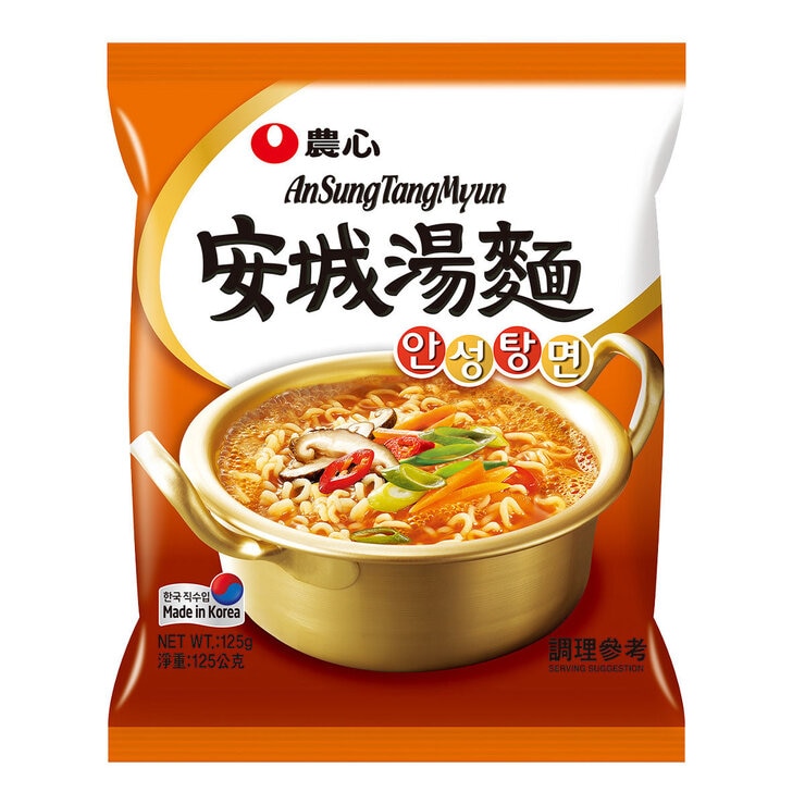 農心 安城湯麵 125公克 X 12包入