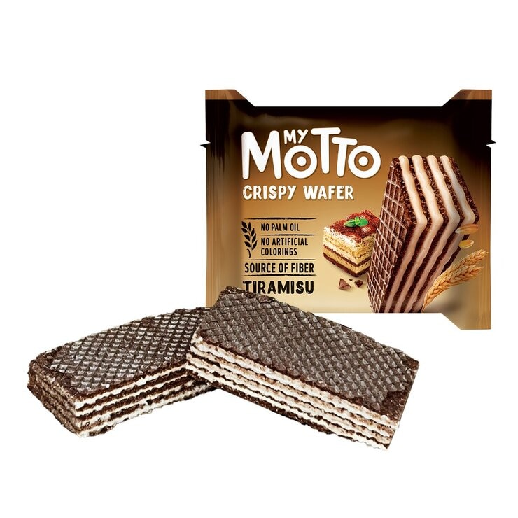 MY MOTTO 提拉米蘇風味威化餅 30公克 X 20包