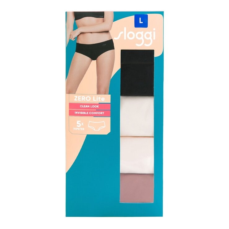 sloggi 女無痕內褲五入組