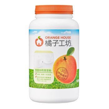Orange House 橘子工坊 食器妙用清潔粉 1250公克 Orange House 橘子工坊 食器妙用清潔粉 1250公克