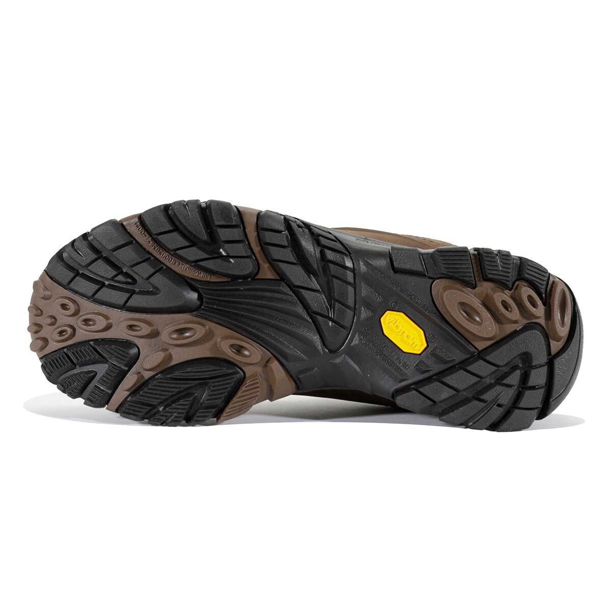 Merrell 男皮革休閒鞋 咖啡 US 10.5