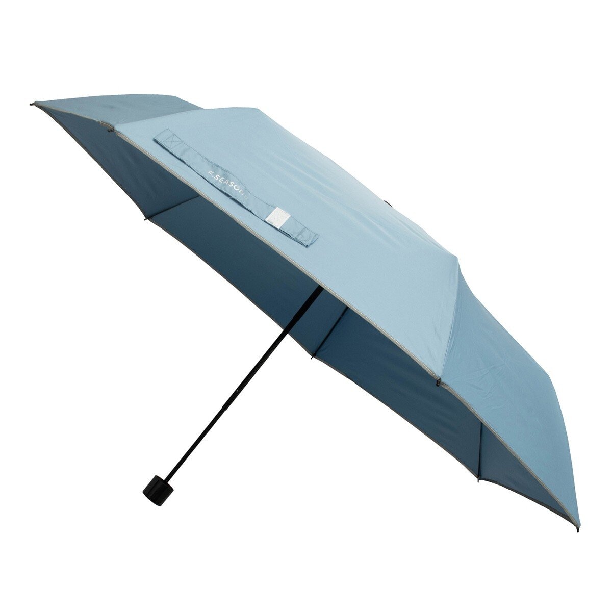 F-SEASONS 50 Inci Umbrella Tahan Air Dengan Pegangan Biru Muda