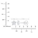 0.2克拉 14K白K金 圓形鑽石耳環 VS2/I