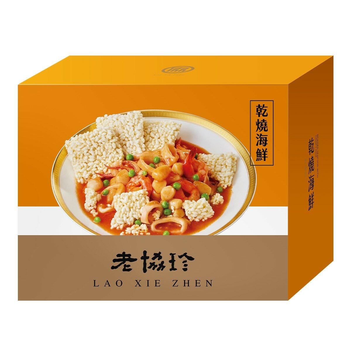 老協珍 冷凍乾燒海鮮(附鍋巴) 735公克 老協珍 冷凍乾燒海鮮(附鍋巴) 735公克