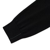 Lacoste 男圓領毛衣 黑