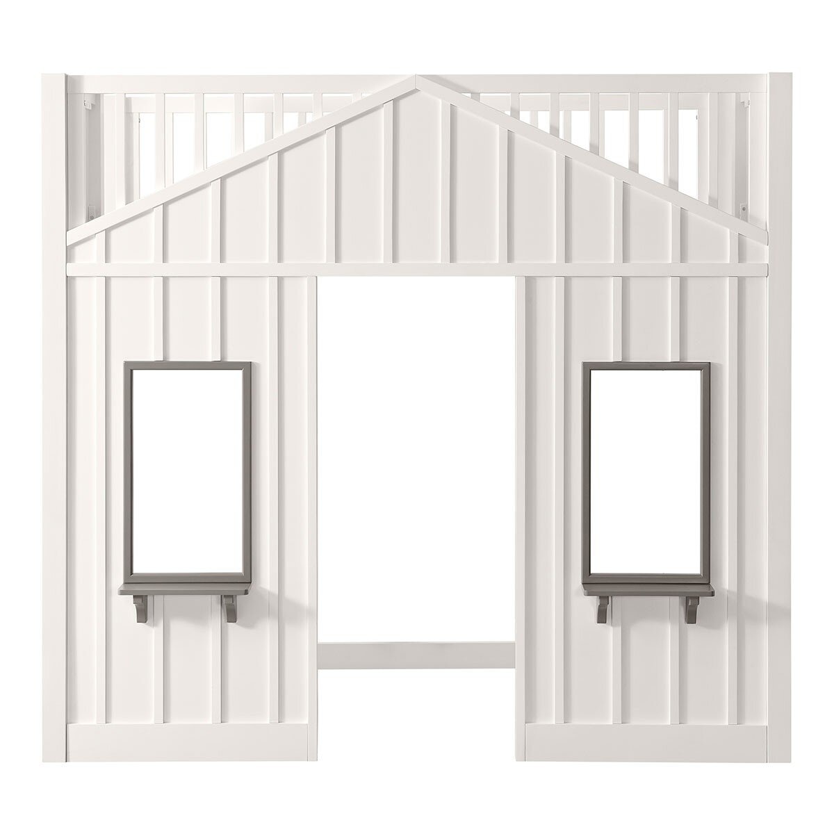 Bayside Furnishings 小屋造型上舖床架+幻知曲美規單人床墊