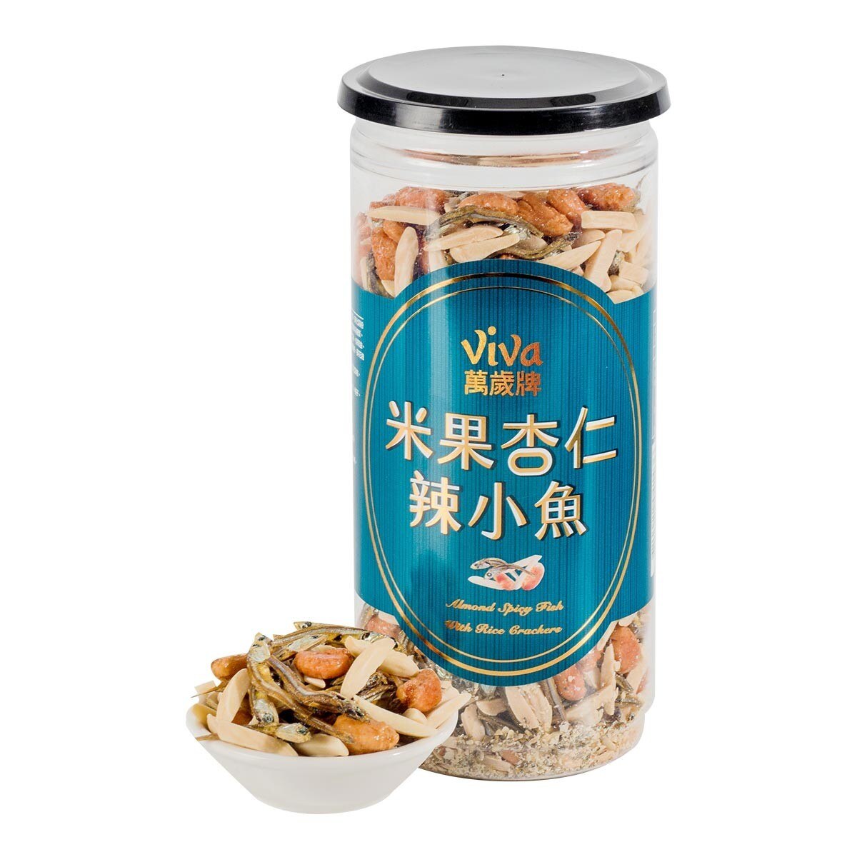 萬歲牌米果杏仁辣小魚340公克x 2入 Costco 好市多