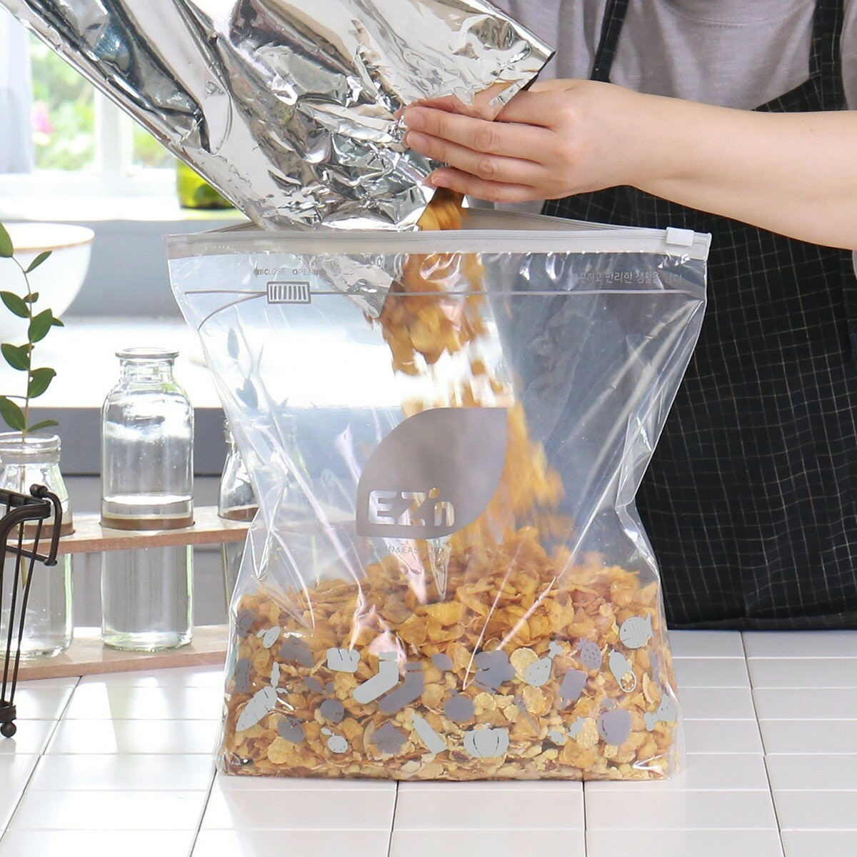 EZ'n 拉鍊式夾鏈袋組 145入