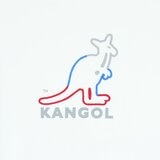 KANGOL 男長袖上衣 白
