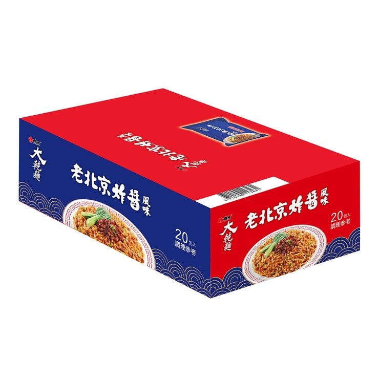 維力 大乾麵 老北京炸醬風味 105公克 X 20包