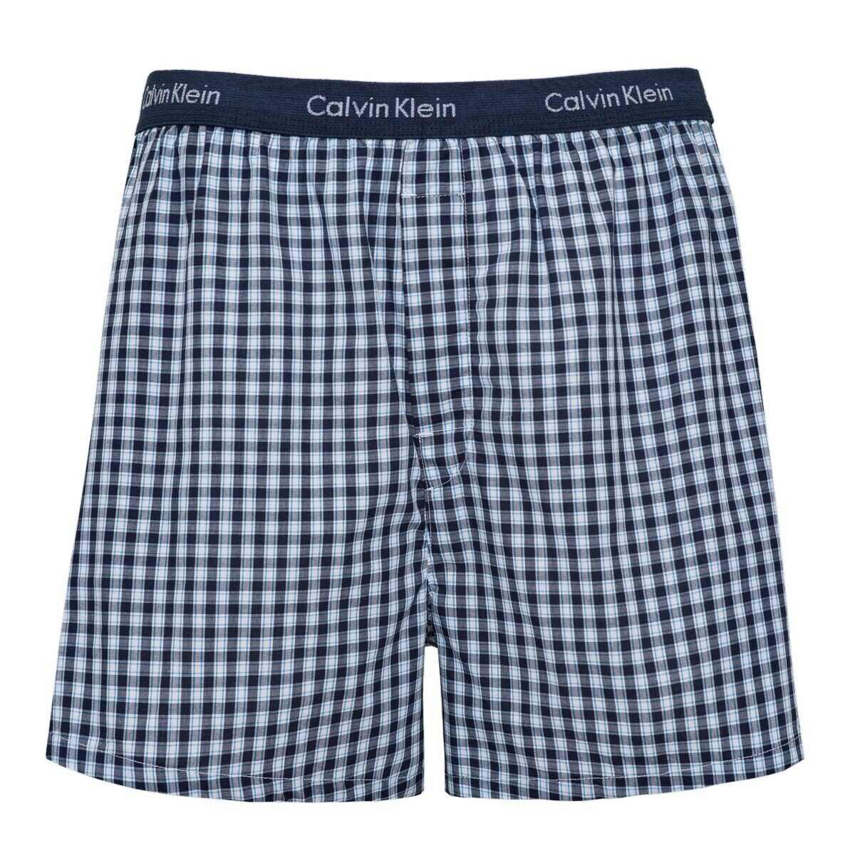 Calvin Klein 男純棉平口褲3入組 L 藍