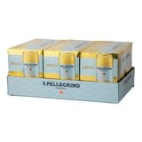 San Pellegrino 聖沛黎洛 零卡香氛氣泡飲 冰心凍檸風味 330毫升 X 24罐