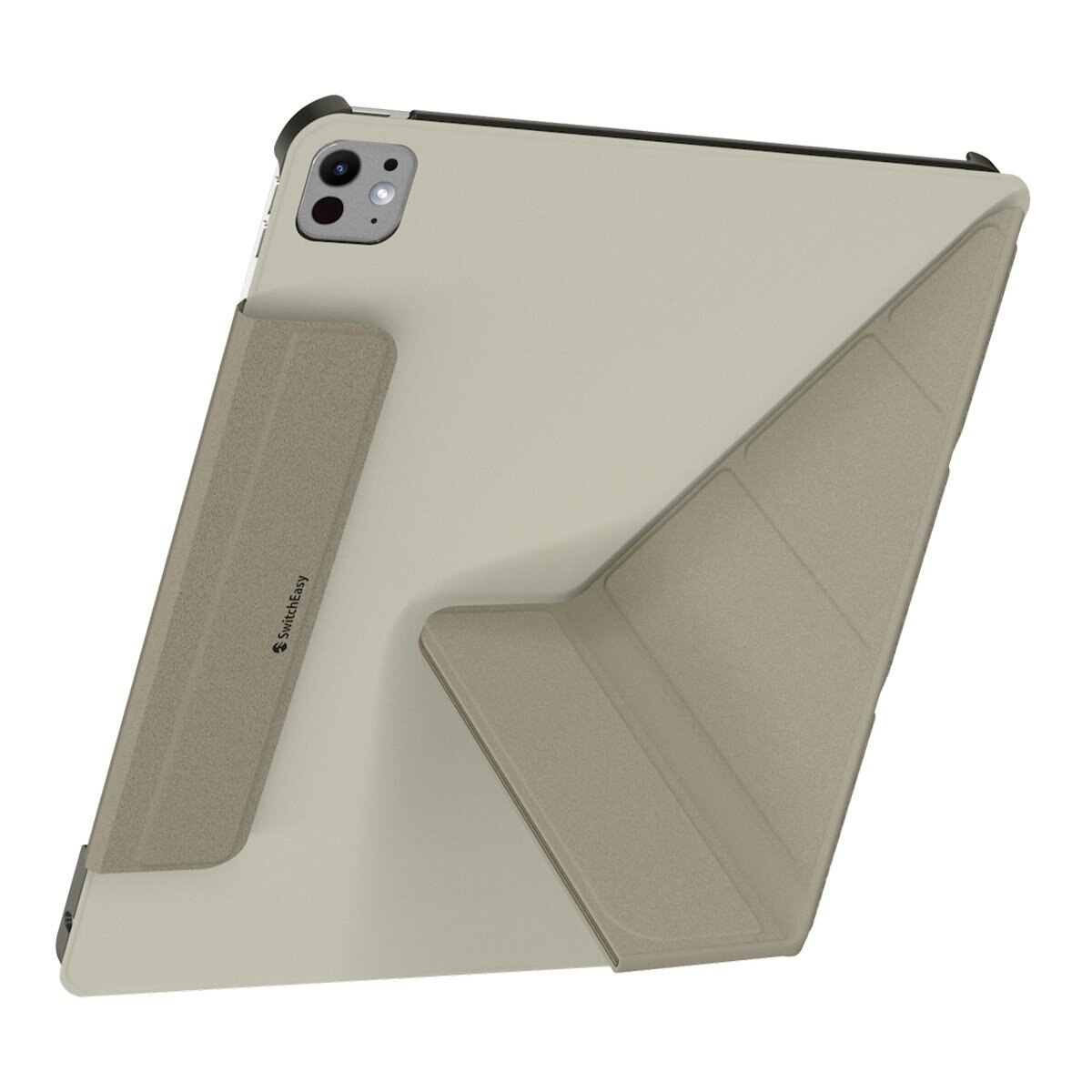 SwitchEasy Origami 全方位多角度支架保護套 iPad Pro 13吋 2024 M4 星光白